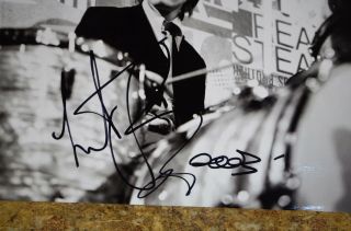 Charlie Watts of The Rolling Stones Signed Autographed 8 