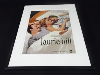 Laurie Hill 1992 Abc Framed 11x14 Advertisement Delane Matthews