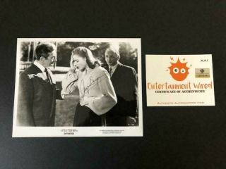 Alfred Hitchcock Notorious Ingrid Bergman Autographed 8 X 10 Photo Dual Holo