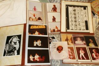 Rare Over 300 Bee Gees Unseen Photos In 3 Photo Albums - Estate Find
