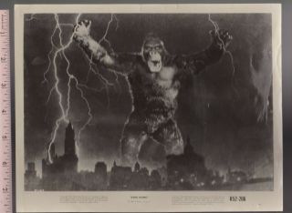 King Kong Rko Picture 1952 Photo 1st Monster Horror Sci Fi Movie Film