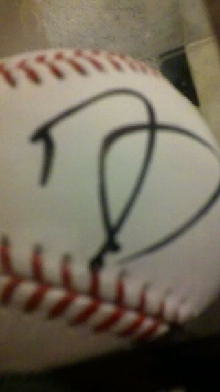 Foo Fighters Dave Grohle Signed Baseball Official And Loa