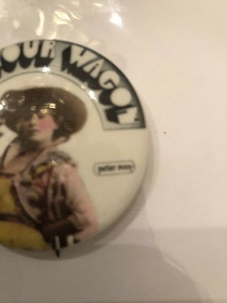 6 Peter Max Pin back buttons paint your wagon 1.  75” 1969 7