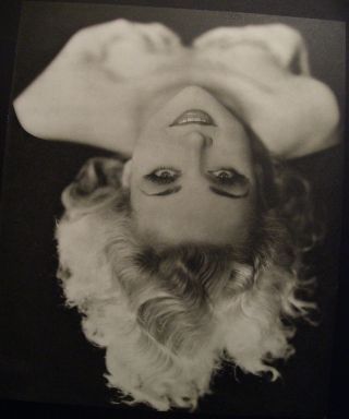Vintage Press Photo Alluring Breathtaking Carole Lombard William Thomas