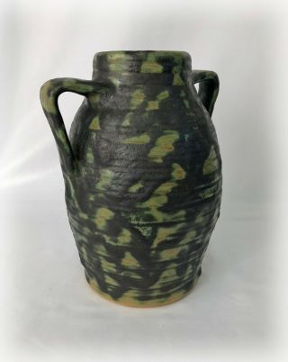 Large FULPER COLONIAL arts and crafts vase Oval Ink Mark 1917 - 1934 5