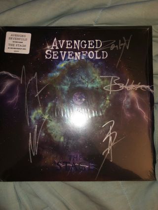 Avenged Sevenfold “the Stage” Signed Album