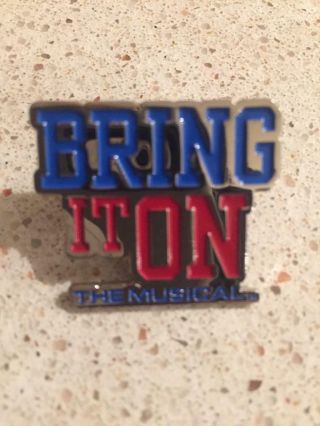 Bring It On: The Musical Pin Broadway In Plastic