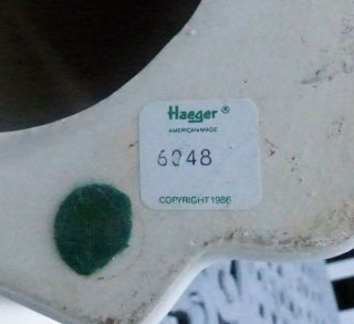 Vintage Royal Haeger White Seated Panther Big Cat 6048 Ceramic - 21 