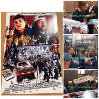 5 Signed Jay And Silent Bob Reboot Ben Affleck Kevin Smith Jason Mewes Autograph