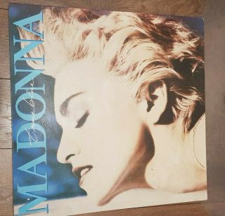 Madonna True Blue Rare Cardboard Display Store 600 X 600