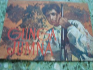 Old Vintage Movie Booklet Of Indian Movie " Gunga Jumna " From India 1950