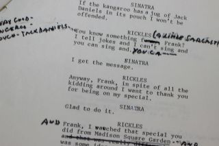 Don Rickles Show 1975 TV Production Scripts John Wayne - Frank Sinatra 3
