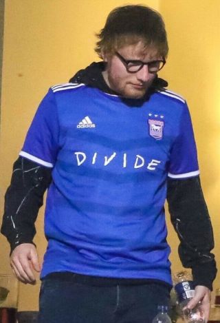 Ed Sheeran Divide Tour Ipswich Town Shirt Itfc Limited Edition Never Opened