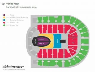 x2 Lower Tier Ariana Grande Sweetener Tour Tickets London o2 Arena 15th Oct 2