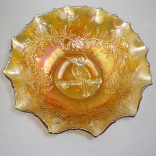 Crown Crystal Marigold Kookaburra Master Bowl
