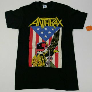 Vtg Anthrax T Shirt 