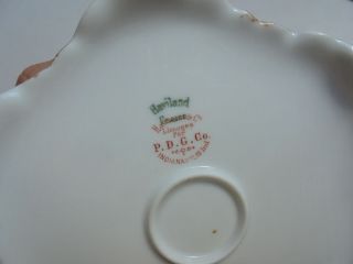 Antique Haviland Limoges France Porcelain Baltimore Rose Tankard Pitcher 8 3/4 