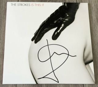 Julian Casablancas Signed The Strokes Is This It Rare Vinyl Album W/exact Proof