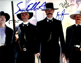 Kurt Russell,  3 Tombstone Autographed Signed 11x14 Photo Picture Pic,