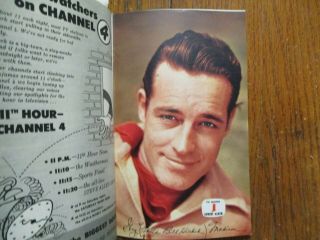 8/1953 Tv Guide (guy Madison/audrey Meadows/ruby Hunter/your Hit Parade/jane Nigh
