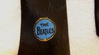 Beatles Nems Necktie 1964 - 1966 With Drumhead
