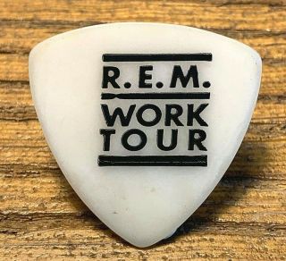 1987 R.  E.  M.  Peter Buck Guitar Pick Tour Picks Pic Plectrum Vintage Rem 1st Pick