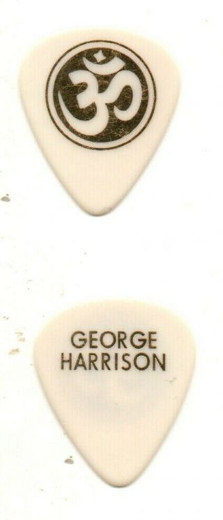 (( (george Harrison)) ) Guitar Pick Picks Plectrum Ultra Rare Beatles 2