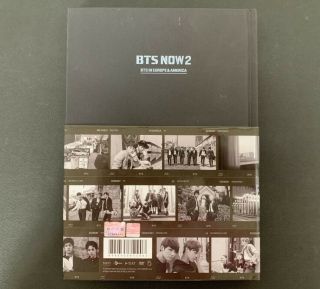 BTS - NOW 2 Photobook DVD,  Bookmark,  Photo Frame Stand Full Set SUGA BOOKMARK 2