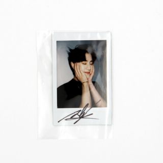 [got7] Mark Polaroid Photocard With Autograph / Rare / Love Loop