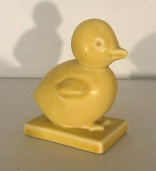 Rookwood Yellow Rubber Duck Paperweight 1937