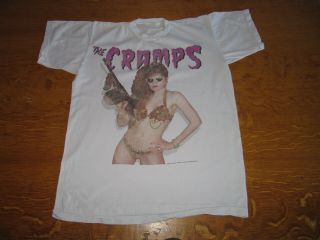 The Cramps - Stay Sick Tour 1990 European Tour T - Shirt (poster)