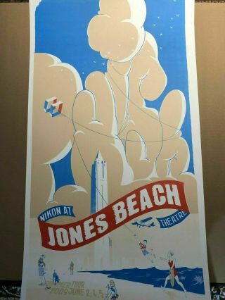Phish Jones Beach Amphitheatre Chopping Block Studios Poster Wantaugh Ny 2009