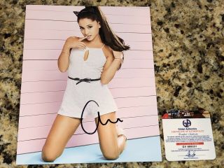 Ariana Grande Signed Autograph 8x10” Photo Thank U Next Cd Gai Jsa Psa