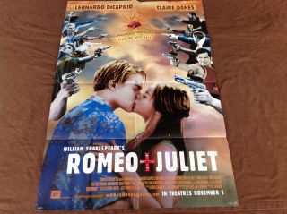 1996 Romeo & Juliet Movie House Full Sheet Poster