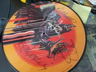 Judas Priest - Autographed 30th Anniversary " Screaming For Vengeance " Record