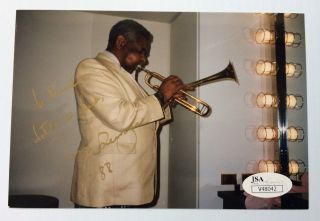 Dizzy Gillespie Signed Autographed 4 X 6 Photo Jsa - Priority