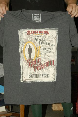 The Wizard Of Oz T Shirt Xl Baum Bros Circus Near,  Disney Store