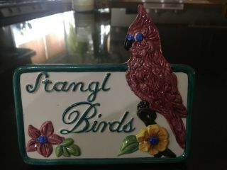 Kramlik / Stangl Dealers Bird Sign In
