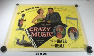 Crazy Music (the 5000 Fingers Of Dr.  T) Movie Poster,  1958,