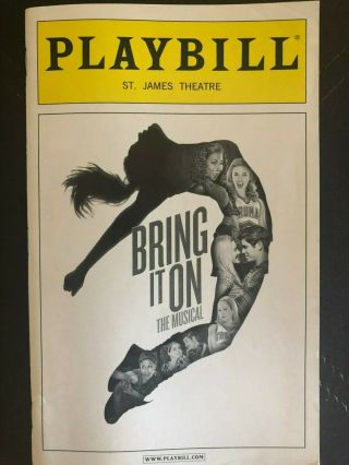 Bring It On Broadway Playbill - Taylor Louderman,  Adrienne Warren,  Ariana Debose