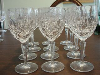 Gorham Lady Ann 12 Wine Glasses 7 1/8 "