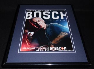 Bosch 2016 Amazon Framed 11x14 Advertisement Titus Welliver