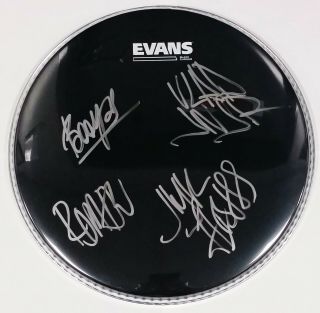 Jinjer Band Signed 12 " Evans Drumhead W/coa Tatiana Shmaylyuk