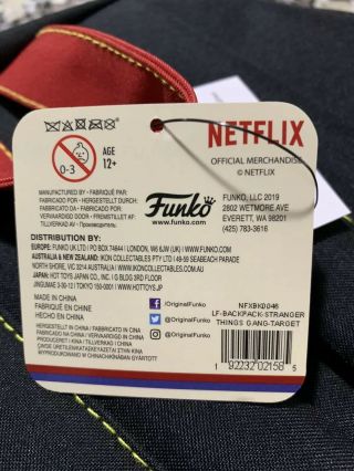 Stranger Things 3 Official Netflix Backpack 3