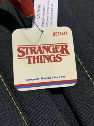 Stranger Things 3 Official Netflix Backpack 4