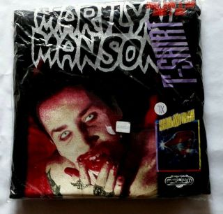 Marilyn Manson Vintage 1994 Official Winterland Shirt I Am God Deadstock Rare
