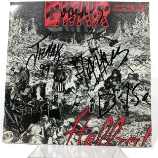 Dave Brockie Signed / Autographed Gwar Cd Booklet Only Hell - O Oderus Balsac More