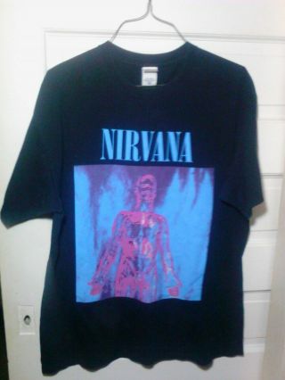 Rare Vintage Never Worn 1992 Nirvana Sliver Xl T - Shirt Kurt Cobain