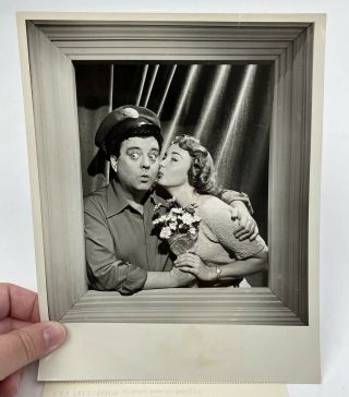 Vintage Photo The Jackie Gleason Show 1954 Audrey Meadows Honeymooners