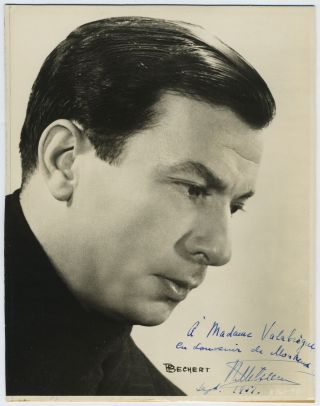 Nathan Milstein (violinist) : Signed Photograph